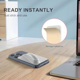 Silicone Lip Holder For Cell Phone Lipstick Lip Glaze Phone Case Back Stick On Holder For Iphone And Android Phones, Grey