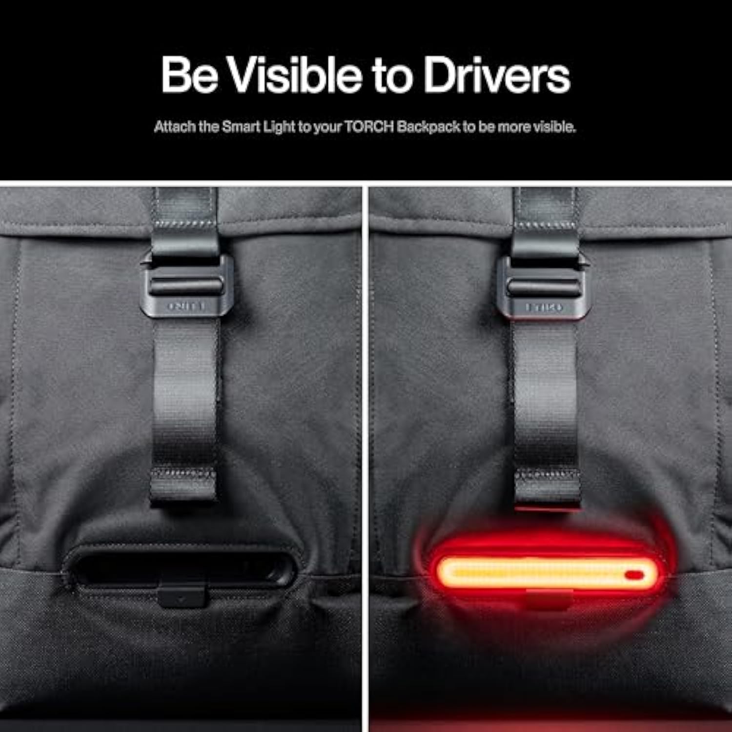 Torch Backpack – 23L Expandable Commuter, Travel & Business Bag – Smart Led Compatible, Waterproof 500D Cordura, Tsa Laptop Sleeve (13–16"), Back Padding, Wet Compartment