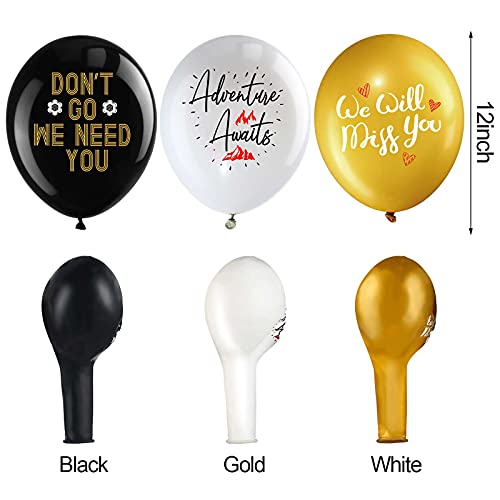 50 Pcs Going Away Party Balloons We Will Miss You Decor 12 Inch