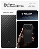 Spigen for iPhone 17 Pro Max Case, Enzo Aramid T [1500D Genuine Aramid Fiber] [Camera Control Button Protection] [Compatible with MagSafe] - Black