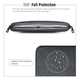 Laptop Sleeve For Surface Pro 12 Inch 2025 New Released, 12.3" Surface Pro 7+/7/6/5/4/3/2/1, Tablet Protective Pocket Bag, Space Gray