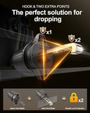 Phone Holders For Your Car [Never Blocking] Universal Car Phone Mount Hands Free Car Phone Holder For Car Vent Extension Clip Air Fit For Iphone Android Smartphone