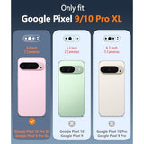 Google Pixel 9 Pro XL Clear Case: Magnetic, Military-Grade, Shockproof, Anti-Yellowing