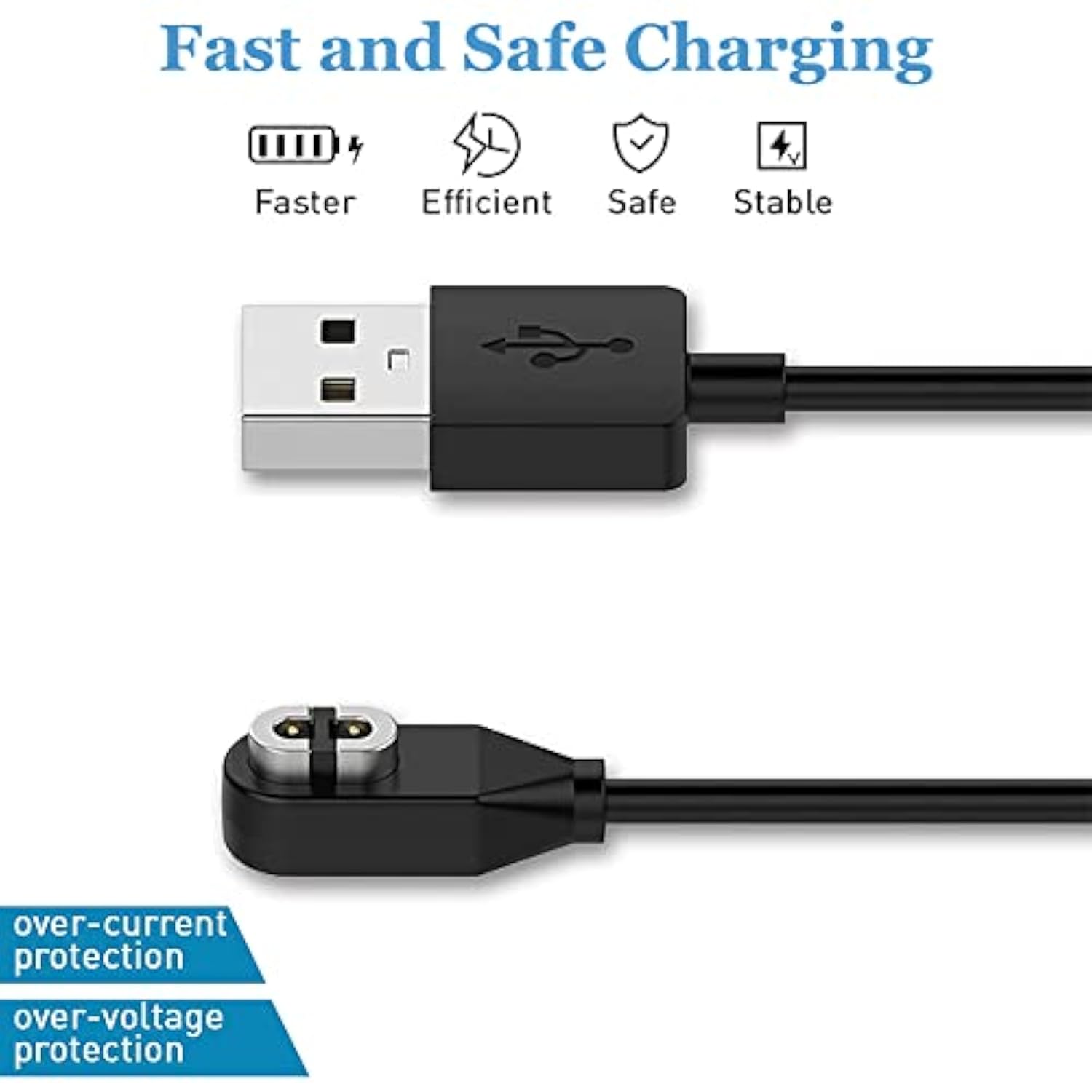 Charger For Aftershokz Opencomm Charger, Magnetic Charging Cable Usb Charger C