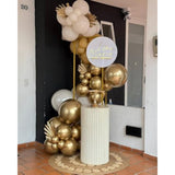 Birthday Balloon For Women Garland Kit Arch And Gold For Party Decoration Neutral Brown Tawny Boho Ivory White Sand Gold