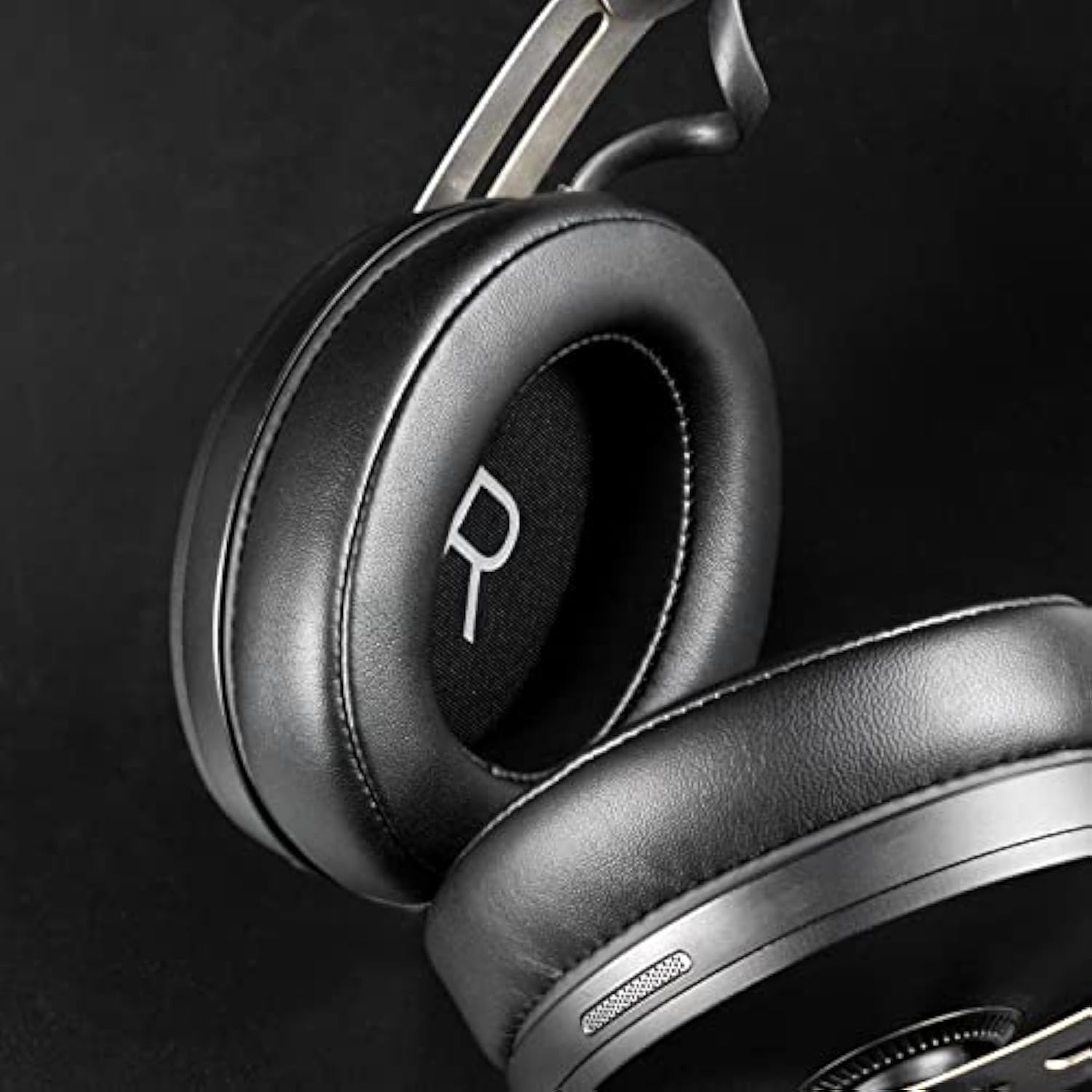 Earpads Replacement For Sennheiser Momentum 3 Wireless Noise Cancelling Over/Around-Ear Headphones, Ear Pads Cushions With Soft Protein Leather, Noise Isolation Memory Foam - Black