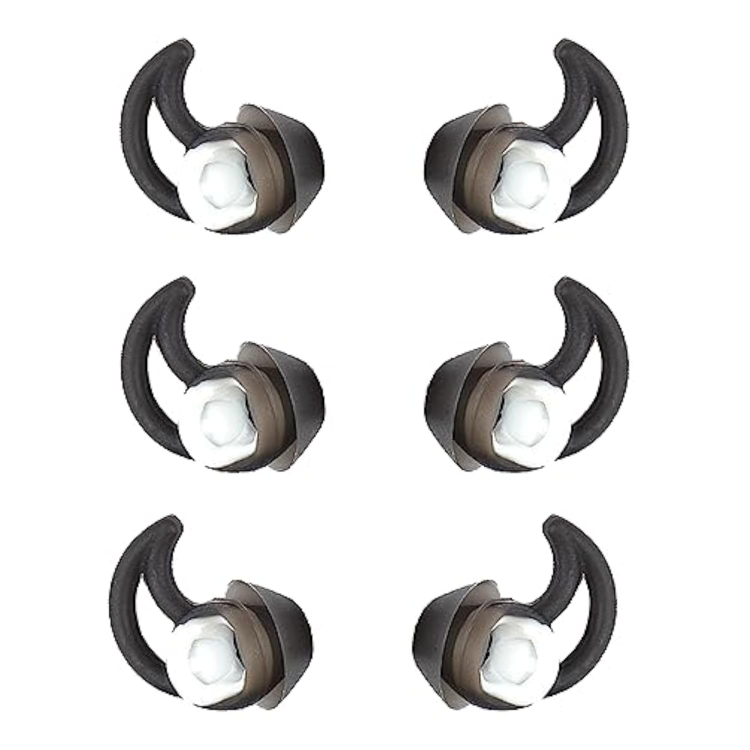 Small Earbud Replacement Tips - Silicone Ear Tips Compatible With Bose Qc20 Qc20I Soundsport Sie2I Ie2 Ie3 Headphones - 3 Pairs