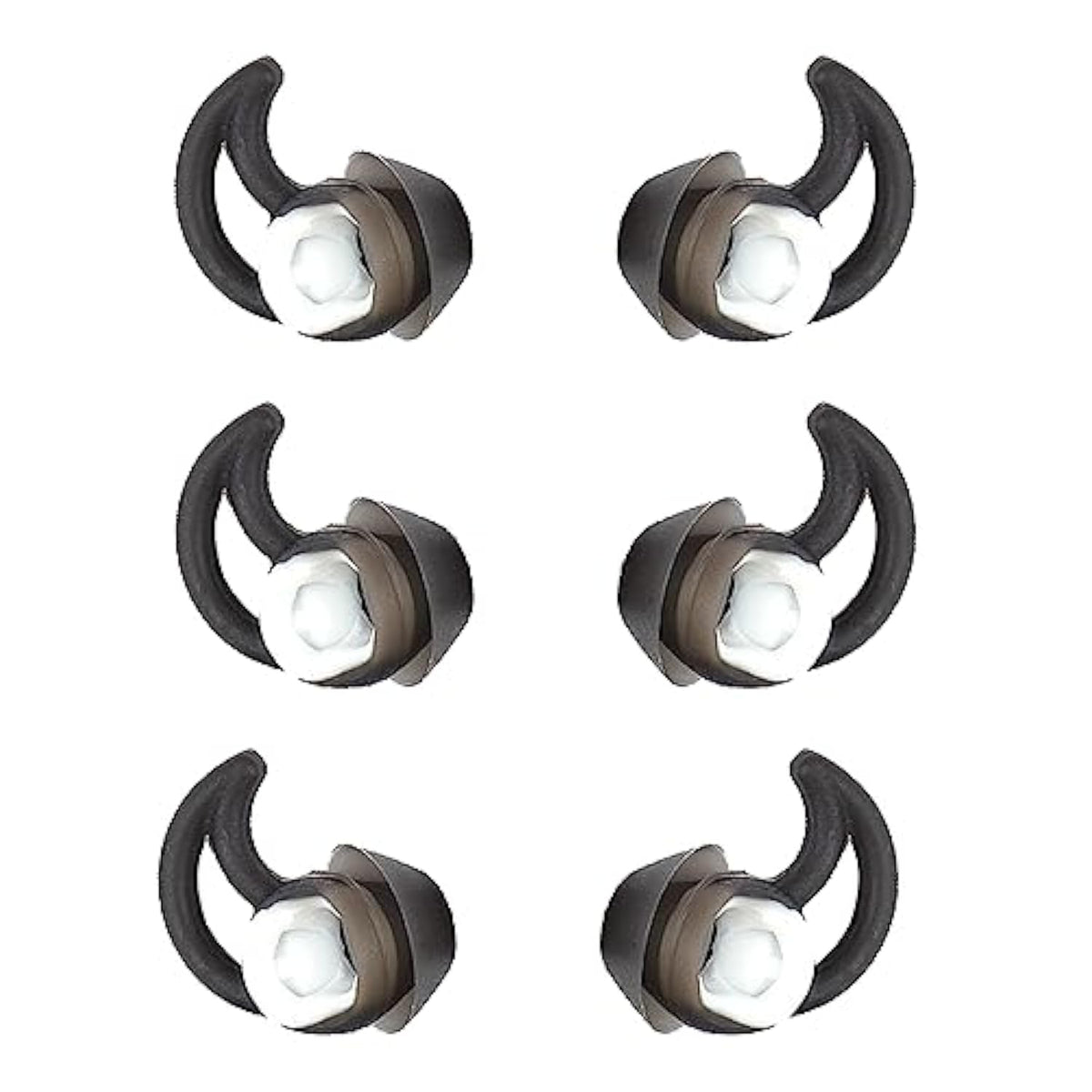 Small Earbud Replacement Tips - Silicone Ear Tips Compatible With Bose Qc20 Qc20I Soundsport Sie2I Ie2 Ie3 Headphones - 3 Pairs