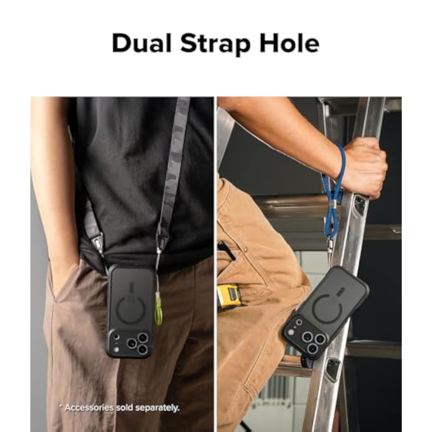 Ringke Fusion Bold for iPhone 17 Pro Max Case, [Compatible with MagSafe] Oil & Dirt Resistant, Enhanced Grip Non-Slip Phone Cover - Magnetic Matte Smoke