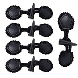5 Sets Leather Sew-On Toggles Closures With Resin Horn Button Sewing A