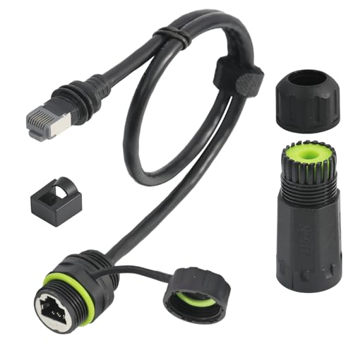 Starlink Ethernet Adapter Gen 3/Mini, Ip68 Waterproof Standard V3/Mini Dish And Router Connector, Starlink Cable Extension To Rj45 Ethernet Cable Interface