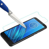 Designed For Motorola (Moto E6) [Tempered Glass] [3-Pack] Screen Protector With Replacement