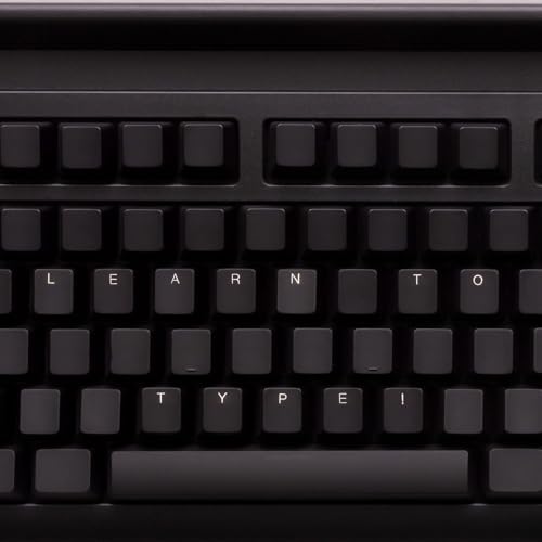 Keymaster Learn To Type Keyboard; Typing Practice With Show Or Hide Keys; Blank Key Caps; Teach Students To Touch Type; Keymaster Mechanical Training Tool; Better Than Keyboard Cover Or Skin