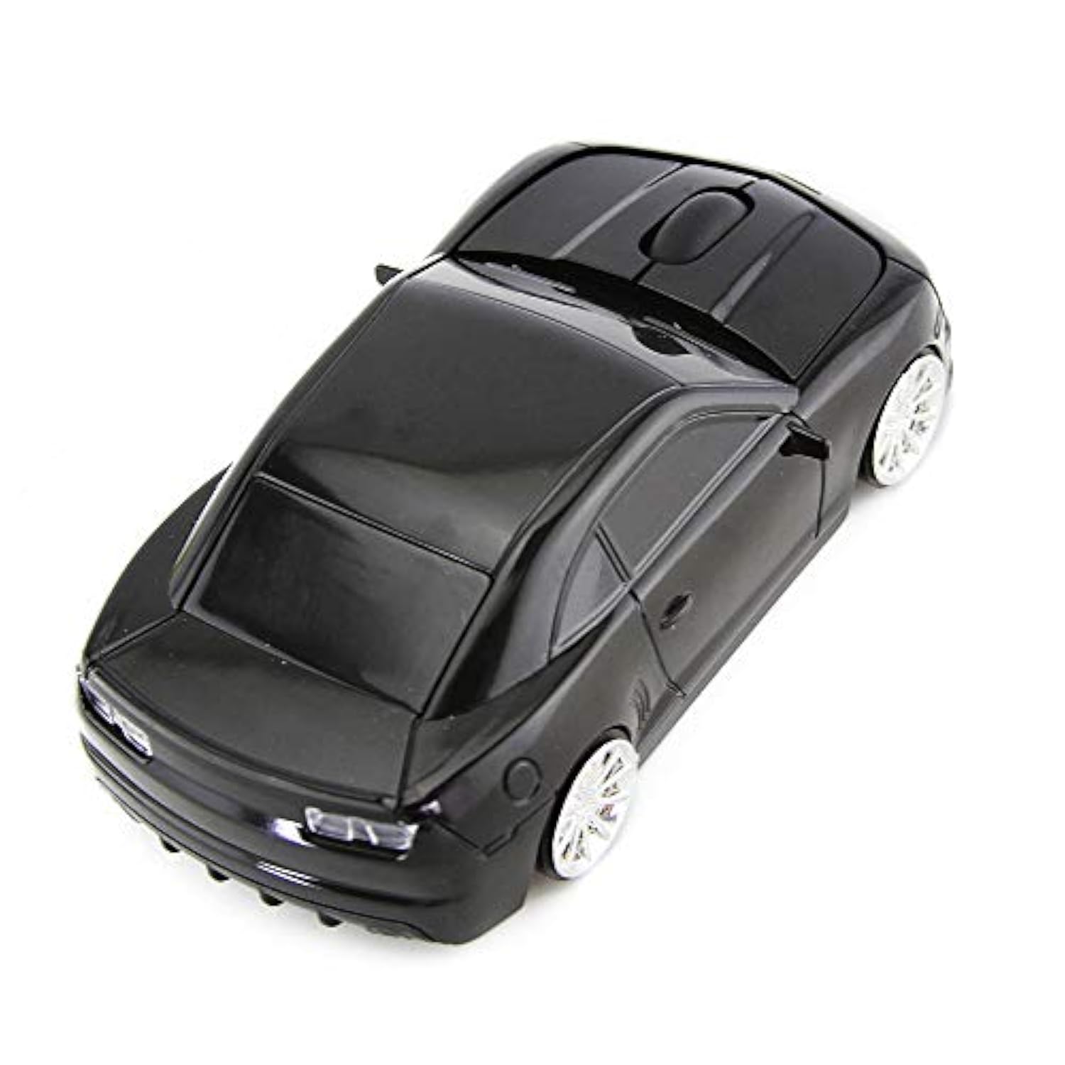 For Cl Racing Sports Car Mouse Wireless Mice Computer Laptop Pc Optical Mouse (Black)