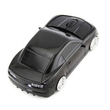 For Cl Racing Sports Car Mouse Wireless Mice Computer Laptop Pc Optical Mouse (Black)