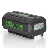 40V 6.5Ah Battery Fit For Ryobi 40V Battery, 6500Mah Replacement Battery Compatible With Ryobi 40V Tools Lithium Battery Op40601 Op40602 Op4050 Op40501 Op4040 Op40401 Op4030 Op40301 Op4026