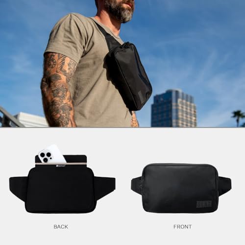SLNT Compact Carry Faraday Sling Bag - RFID Blocking Crossbody Bag with Signal Blocking Phone Sleeve & EMF-Reducing Pocket for Travel & Everyday