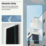 Caseology Snap Fit Tempered Glass [2 Pack/Easy Installlation] for Google Pixel 7a Screen Protector with Installation Kit - 2 Pack