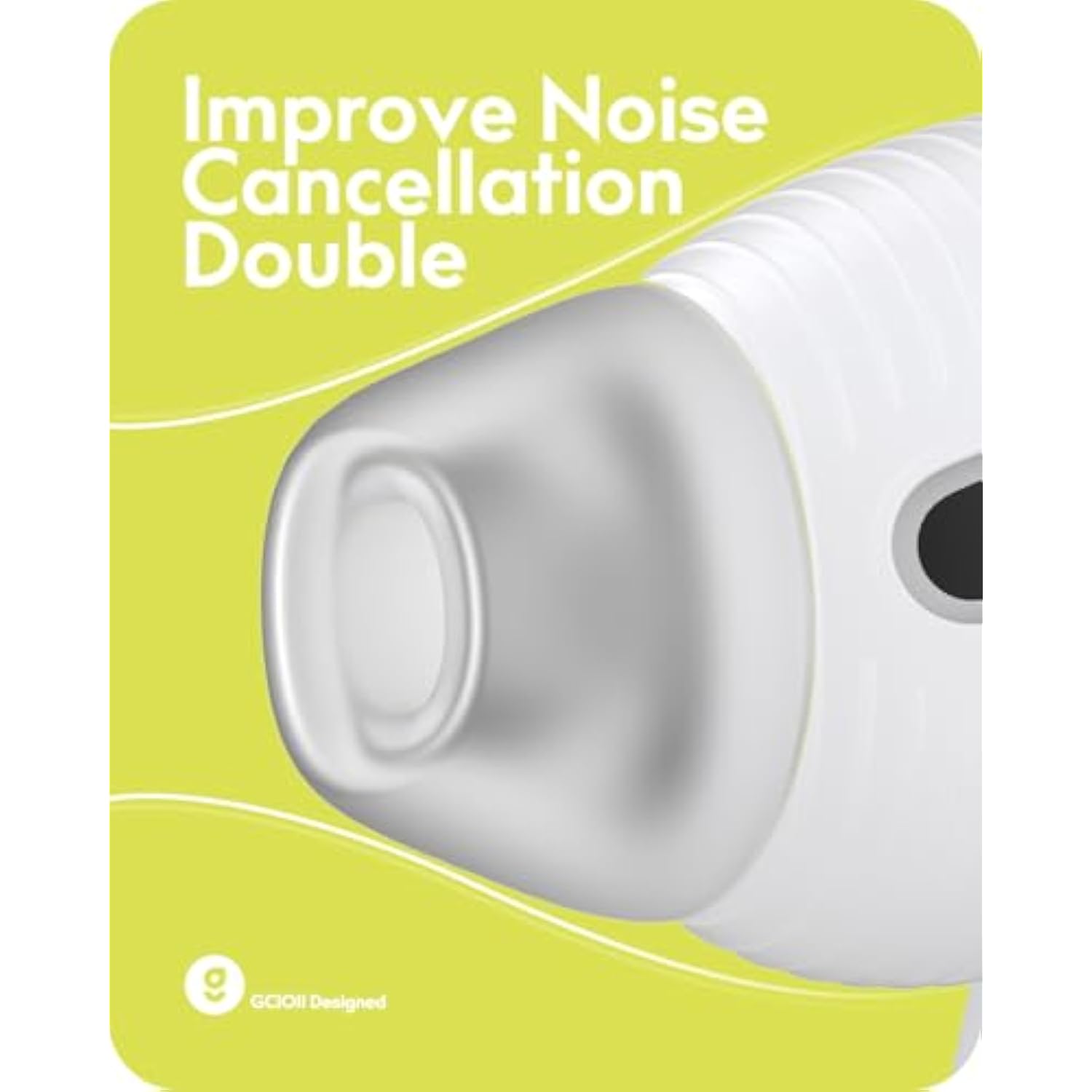 3 Pairs Ear Tips For Airpods 4 Noise Cancelling Earbuds Cover [Added Storage Pouch] Anti-Slip Accessories Compatible With Apple Airpods 4Th Generation (Translucent)