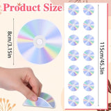 8 Packs Cd Decor Cd Disco Banner, 90S Party Decorations Y2K Party Decorations For 1990S 2000S Theme Birthday Babyshower Supplies Decoration