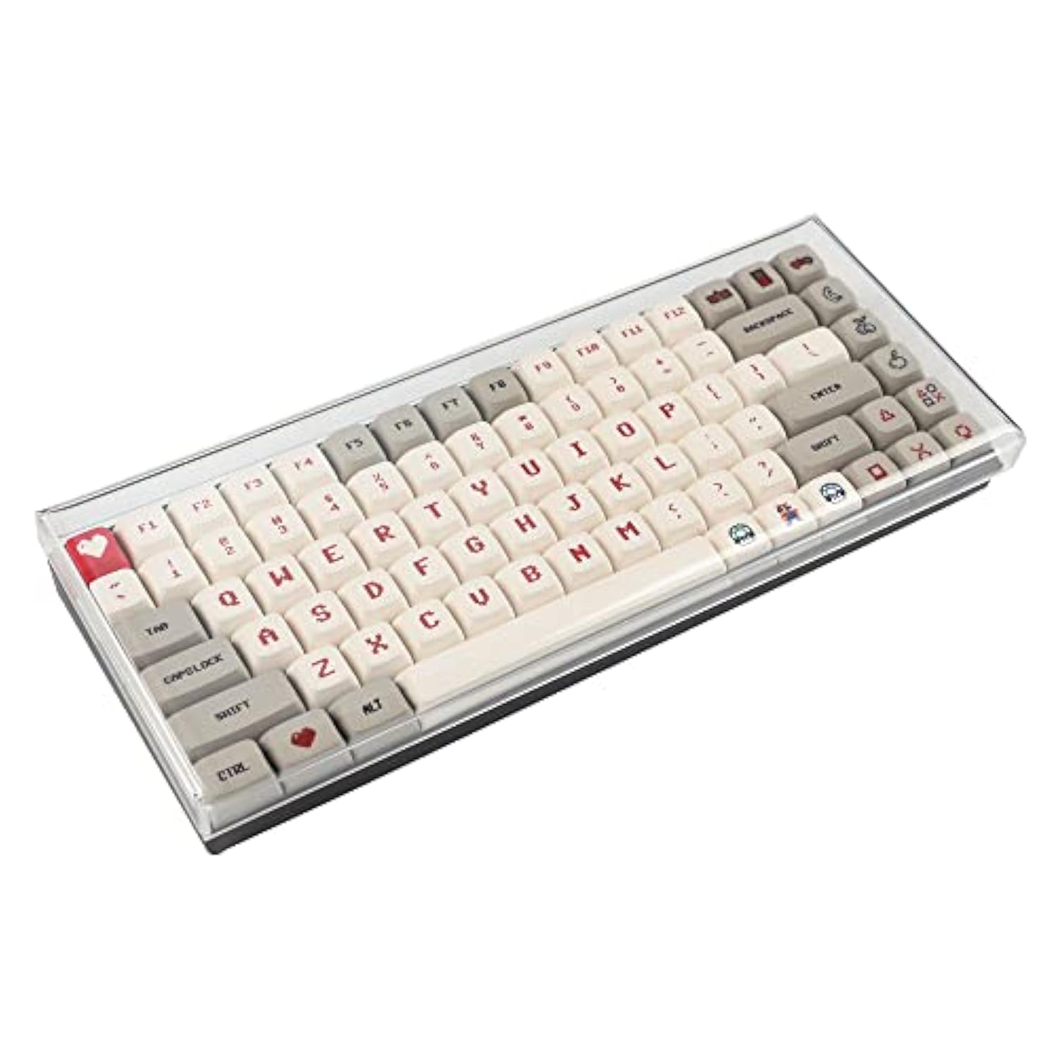 Mechanical Keyboard Dust Cover Keycap Lid Acrylic For 75% Mechanical Keyboard