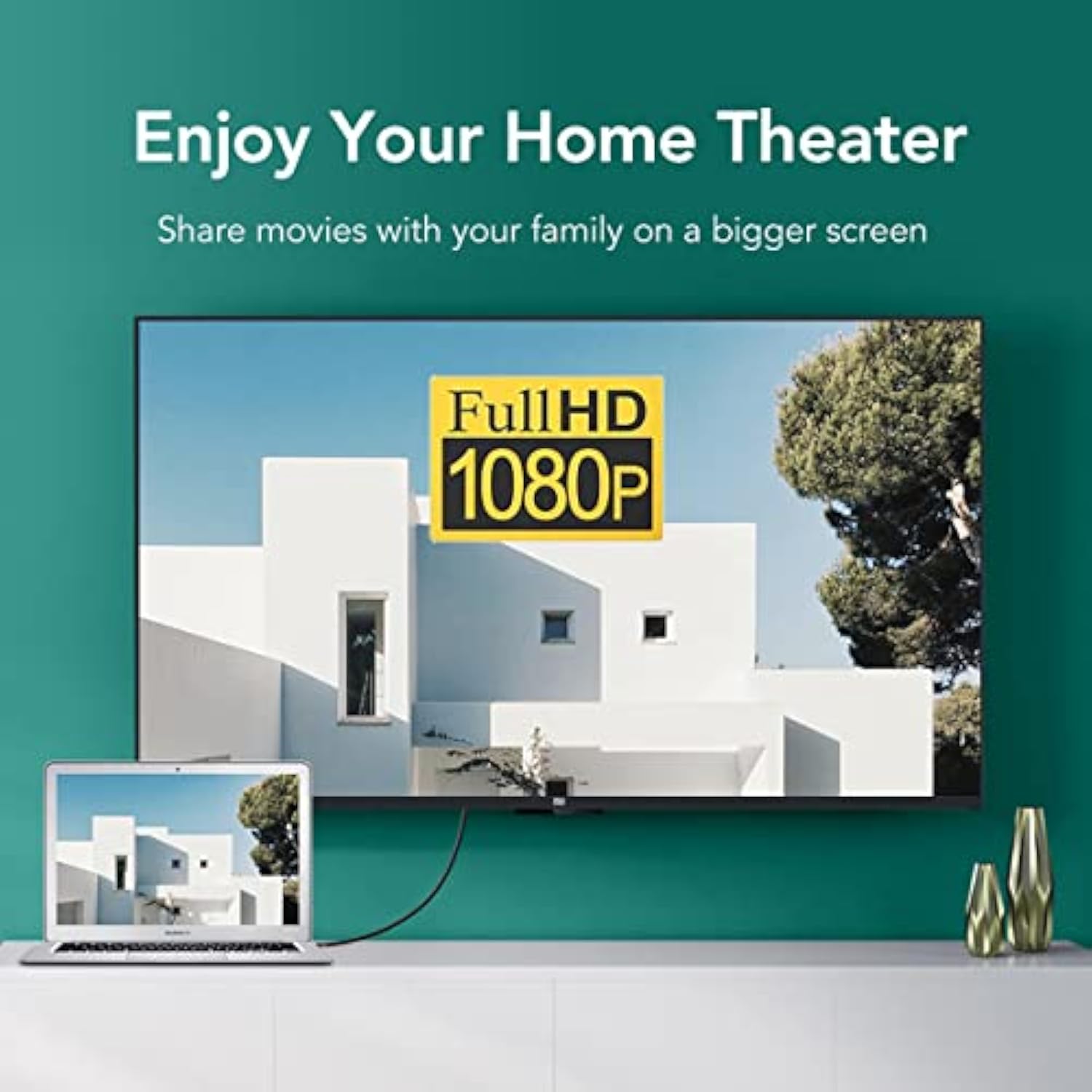 Cy Mini Displayport (Mini Dp) To Hdmi Adapter Cable 0.65Ft Hdmi To Mini Displa