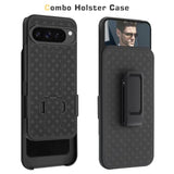 Google Pixel 9 Pro XL Case with Belt Clip, Kickstand, Shockproof & Anti-Scratch