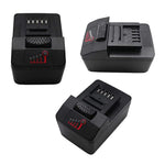Replace Li-Ion Battery For Snap On Ctb8185 Ctb7185 Ctb8187 (18V 4.0Ah),Compatible With Snap On Tools Ctc720 Ct7850 Ctl7850 Ct8810 Cdr7850H Ct8850 Ct8815,Sets Of 1 Pc Battery And 1 Pc Charger