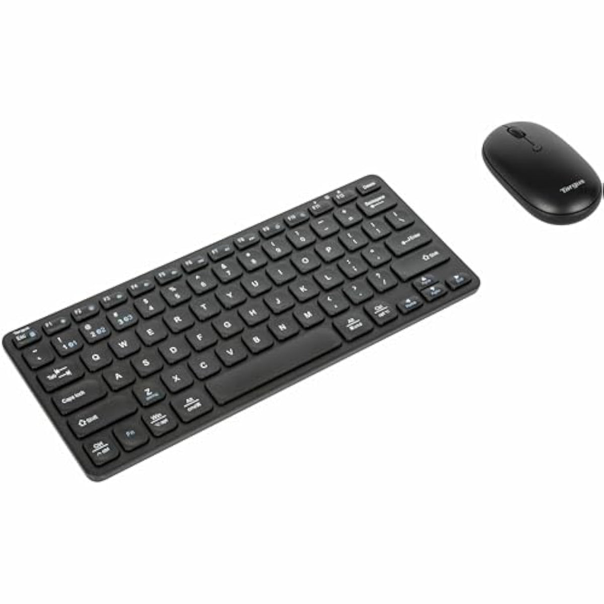 Targus Compact Keyboard and Compact Mouse Bundle, Black (AKB862 + AMB581)
