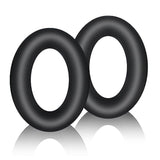 Silicone Ear Pads Cover Protector For Sony Wh-Ch720N Headphone Cushions,Sweat-Proof And Washable Ear Cushions Cover For Sony Wh-Ch720N/710N/700N Headphone(Black)