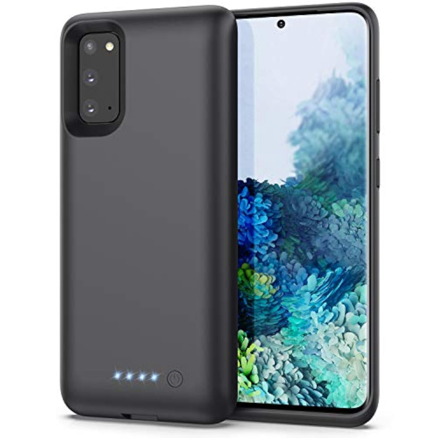 Battery Case For Galaxy S20[6.2 Inch], 7500Mah Rechargeable Portable Charger Case Extended Battery Pack For Samsung Galaxy S20 (Not For S20 Plus,S20+,S20 Utral,S20Fe)