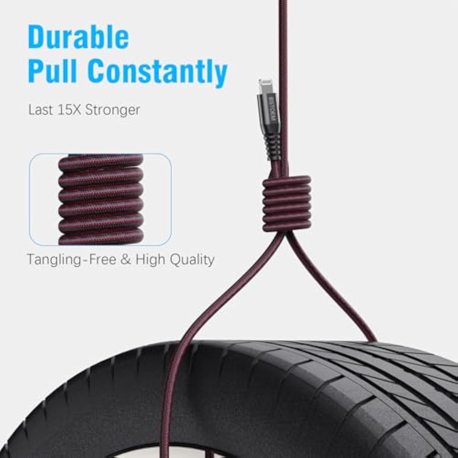 2Pack For Iphone Charger Cable 10 Ft,Long Lightning For Apple Charging Cord 10Ft For Iphone 14/13/12/11 Pro/X/Xs Max/Xr/8 Plus/7/6/5/Se,For Ipad Usb Charge Wire 10 Foot