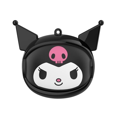 Kuromi Wireless Bluetooth Earbuds with Rotating Charging Case