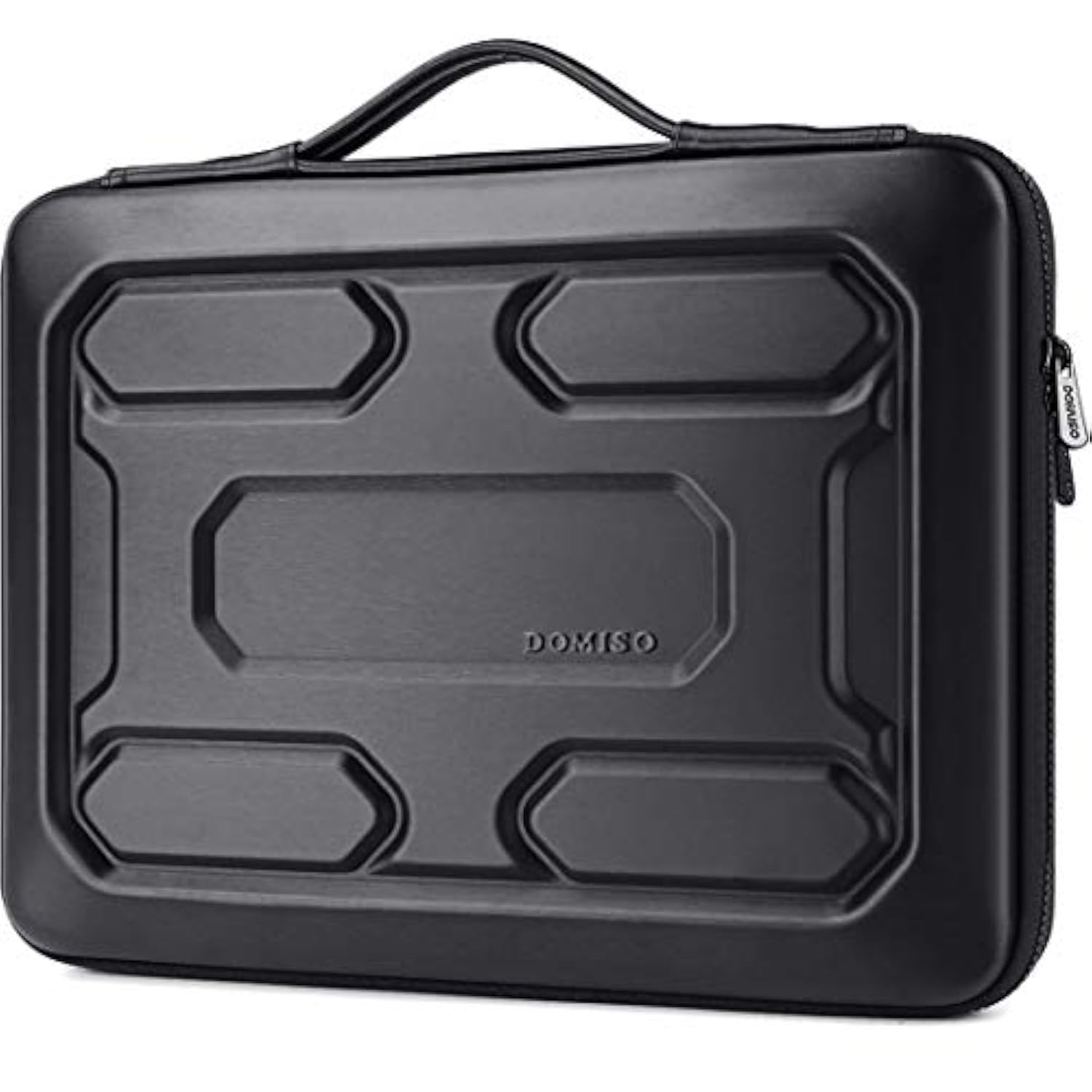 13.3 Inch Laptop Sleeve With Handle Shockproof Computer Bag Waterproof Eva Protective Carrying Case For 13-13.3 Inch Notebooks/13 Macbook Air/Macbook Pro Retina/Dell Xps 13/Samsung/Hp, Black
