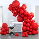 Red Balloons 85 Pcs Different Sizes Of 18 12 10 5 Inch Red Balloon Arch Kit Garland For Birthday Graduation Bachelorette Citizenship Anniversary Cherry Casino Theme Party Decorations Red-Y57