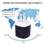 Wall Adapter 10 Pack, 1A 5V Single Port Charger Power Usb Plug Charging Cube Block Box Compatible Iphone 14 13 12 Se 11, Galaxy S23 Ultra S22 S21 Fe S10E S9 A13 A03S A71 A51 Note20 Google 8A 7A