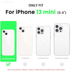 Compatible With Iphone 13 Mini Case, Slim Liquid Silicone 3 Layers Full Covered Soft Gel Rubber With Microfiber Case Cover 5.4 Inch-Blue