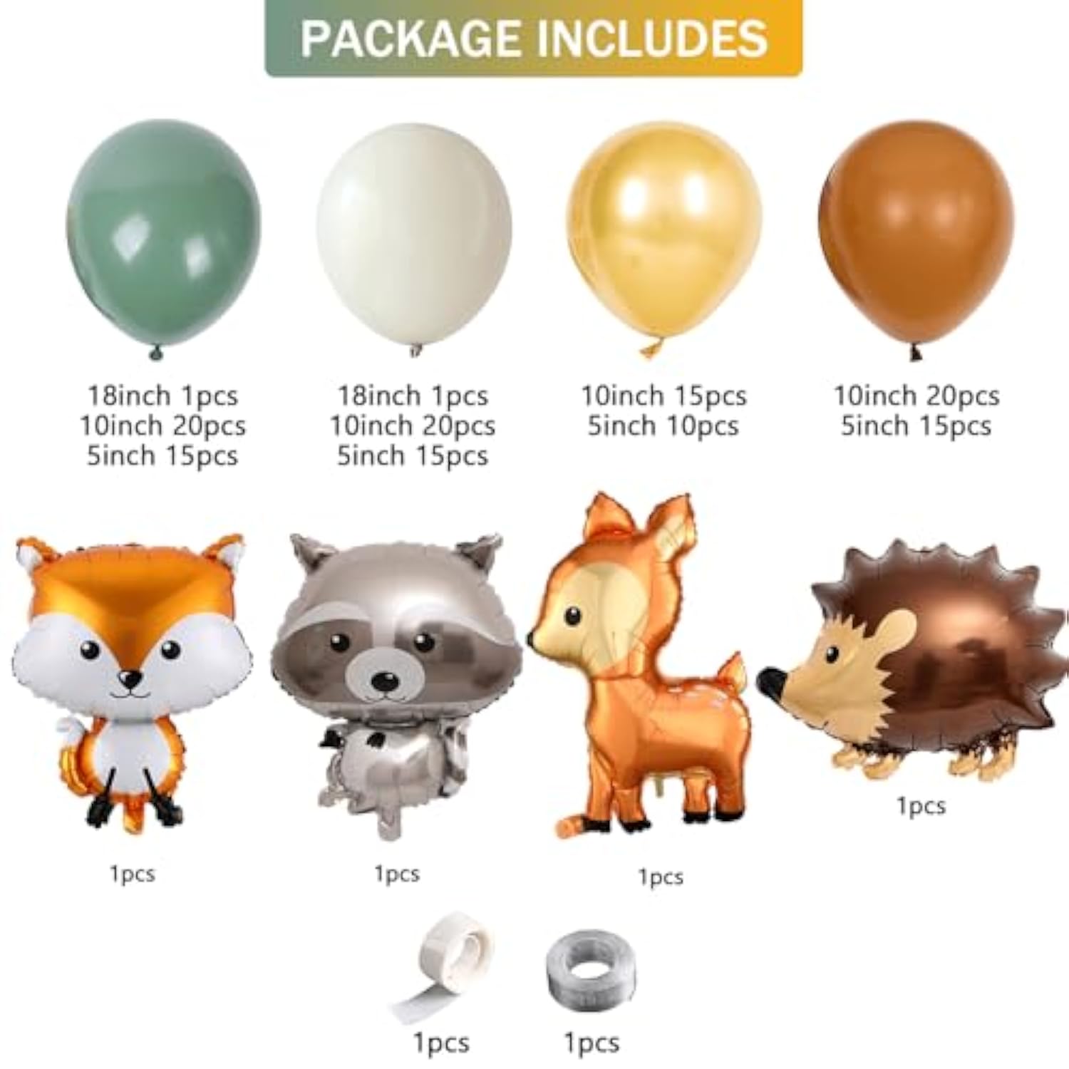 146Pcs Sage Green Balloon Garland Arch Kit White Nude And Metallic Chr