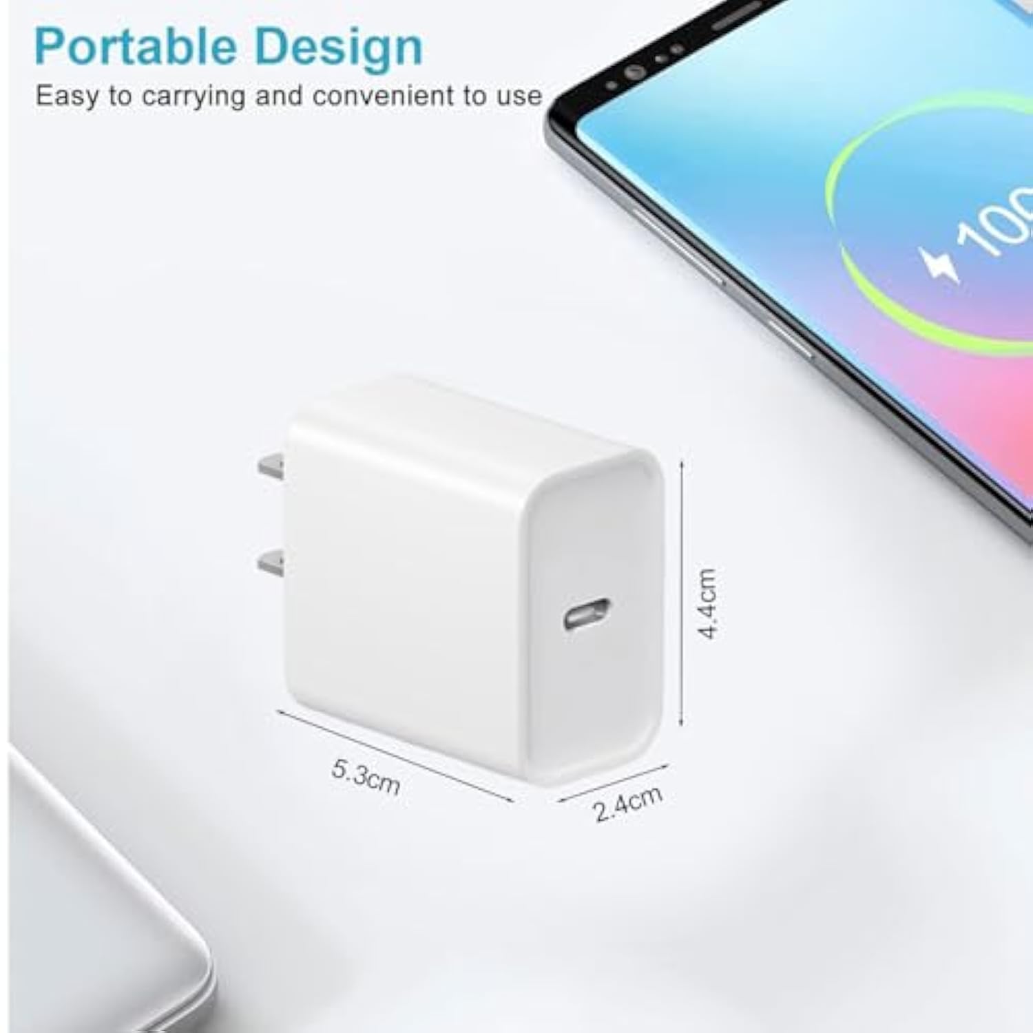 Iphone 16 15 Charger: Fast Charging - Type C Chargers - Usb C Charger I Phone 16 Charging With 2 Pack Cable For Iphone 16/16 Plus/16 Pro/16 Pro Max/Iphone 15/15 Pro Max/Samsung