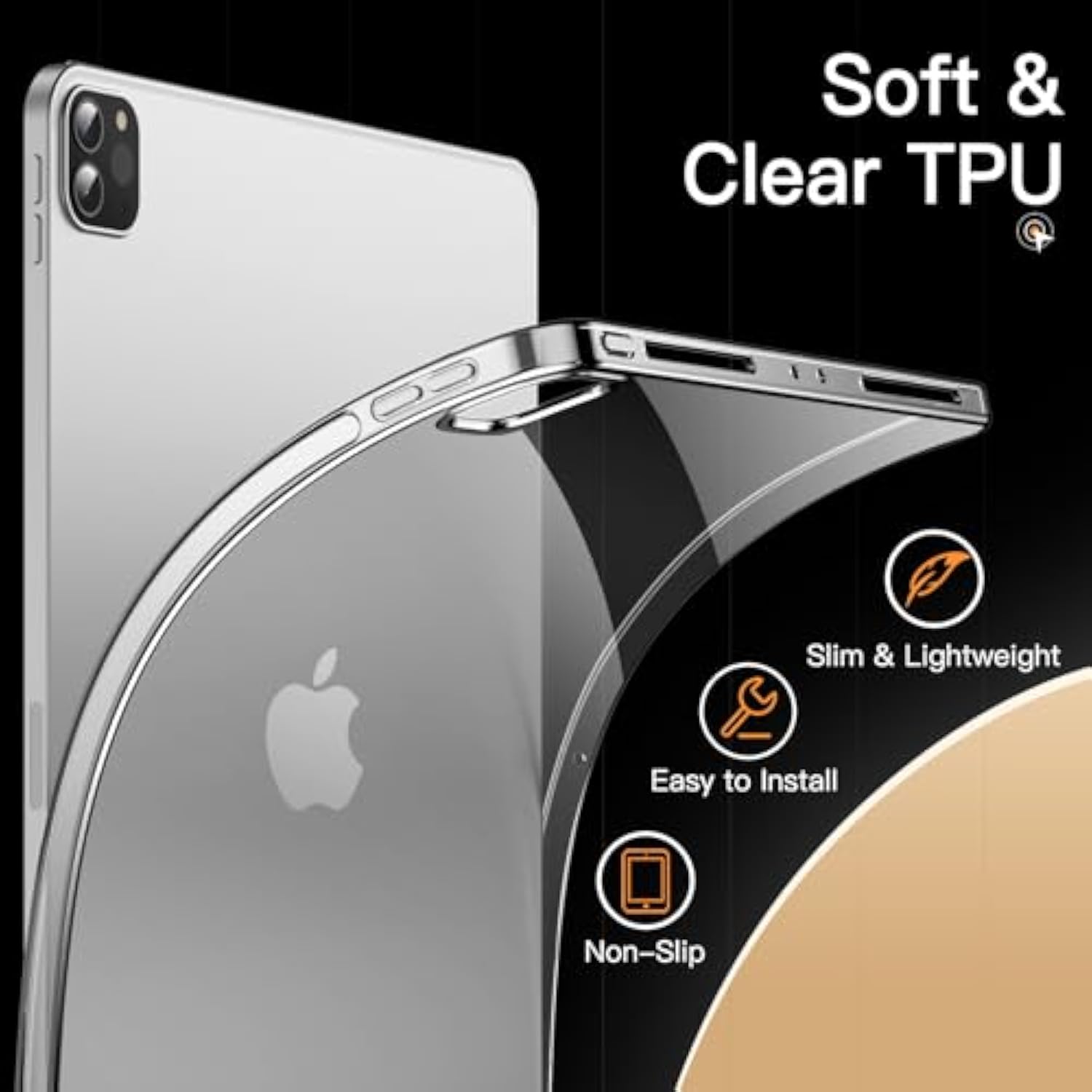 JETech Case for iPad Pro 11-Inch 2022/2021/2020 Model (4th/3rd/2nd Generation)