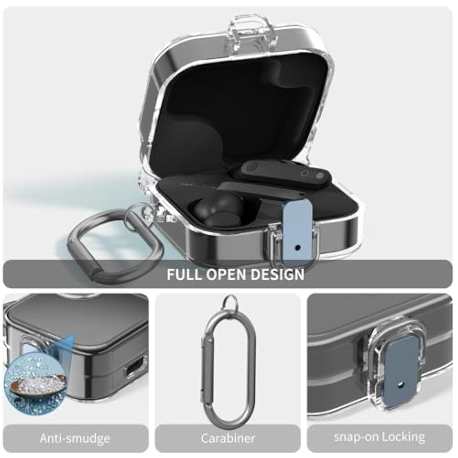 For Cmf Buds Pro 2 Case Cover, Transparent And Protective Soft Tpu Case For Cmf Buds Pro 2 Charging Headphones, Secure Locking System With Keychain (Clear)