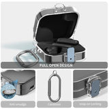 For Cmf Buds Pro 2 Case Cover, Transparent And Protective Soft Tpu Case For Cmf Buds Pro 2 Charging Headphones, Secure Locking System With Keychain (Clear)