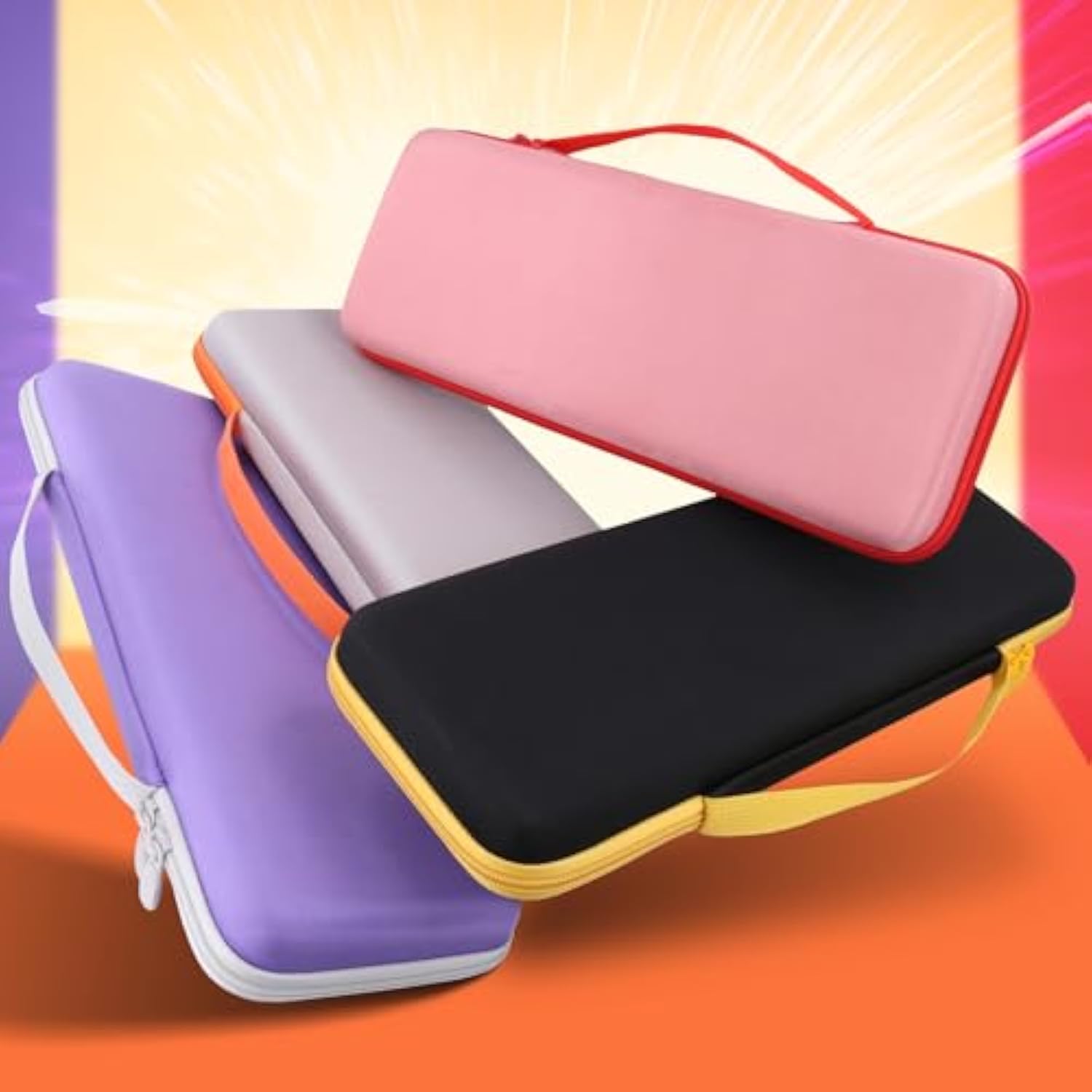 co2CREA Hard Case Compatible with Logitech POP ICON Combo, Bluetooth Keyboard and Mouse Combo (Lilac Case)