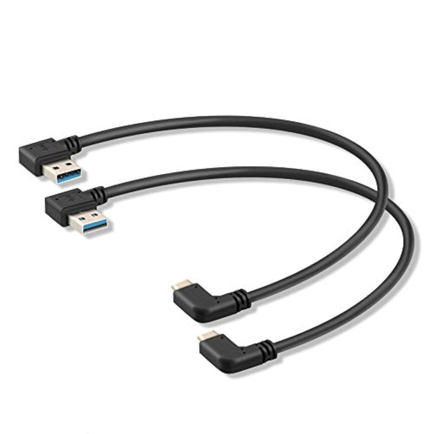 Usb C 90 Degree Right Angle Cable Extension Usb 3.0 Type C Cable Left & Right