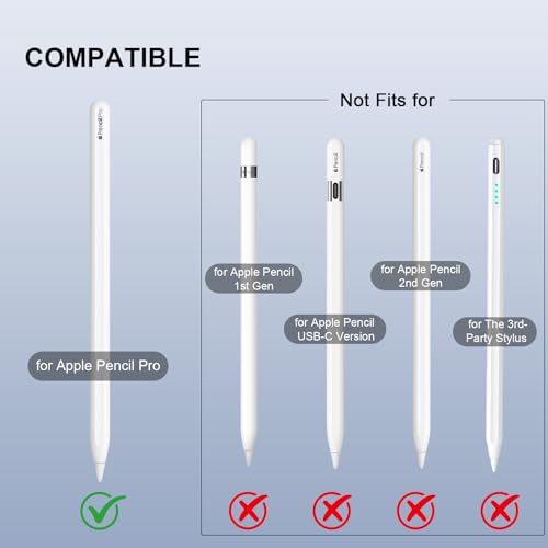 Magnetic Charging Cable Compatible with  Pencil Pro Fast Charging Dock with Smart LED Indicator 1FT USB-C Charger Cable Overcharge Protection