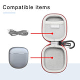 Hard Case For Bose Quietcomfort Ultra/Quietcomfort Ultra 2/Quietcomfort Earbuds Ii/Earbuds 2 Wireless Noise Cancelling Earbuds (Black)