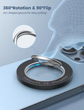 Magnetic Phone Ring Grip for MagSafe - 360° Rotation Strong Magnet Finger Ring Holder Grip Stand, Mag Safe Kickstand Accessories for Mom iPhone 17 16