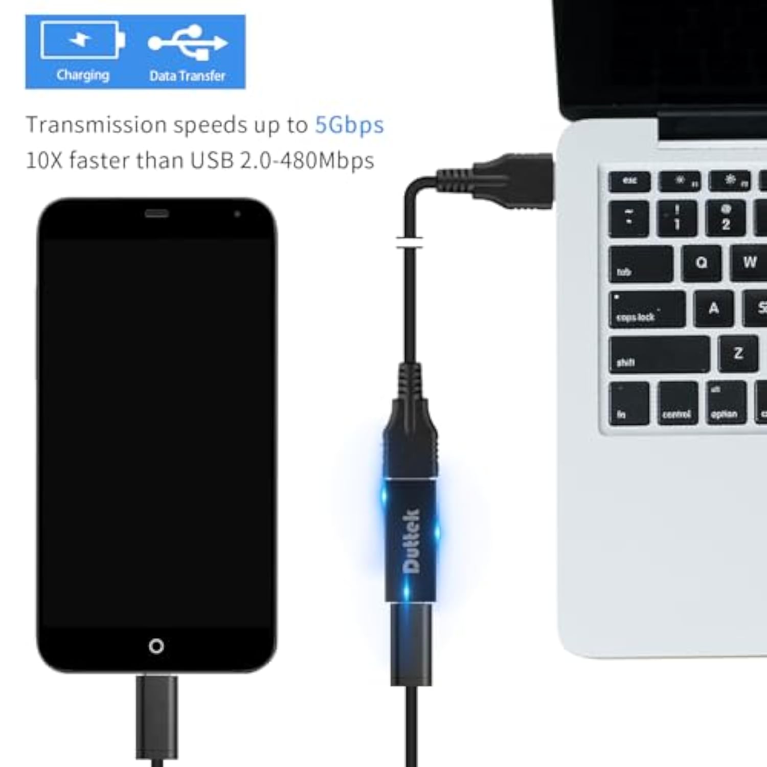 Usb To Usb C Adapter, Usb 3.0 Female To Usb C Female Adapter Connector Compati