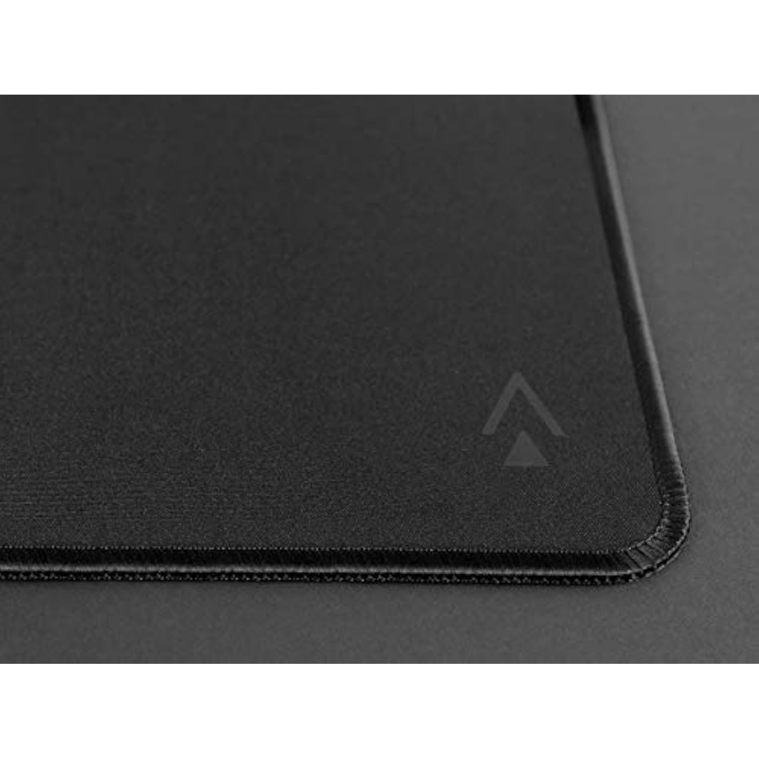 Dark Matter By Launch Gaming Mouse Pad - Black Premium Micro-Woven Cloth, 450X400Mm, Anti-Fray Stitched Edges, Plush 2Mm Thickness, Optimized For Both Optical And Laser Sensors