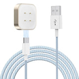 Charger For Pixel Watch 3 2/ Fitbit Versa 4 / Sense 2, Detachable Charging Cable Replacement Accessories Nylon Braided Cord Charger For Google Pixel Watch 3 2 & Fitbit Versa 4 3 / Sense 2 /Sense